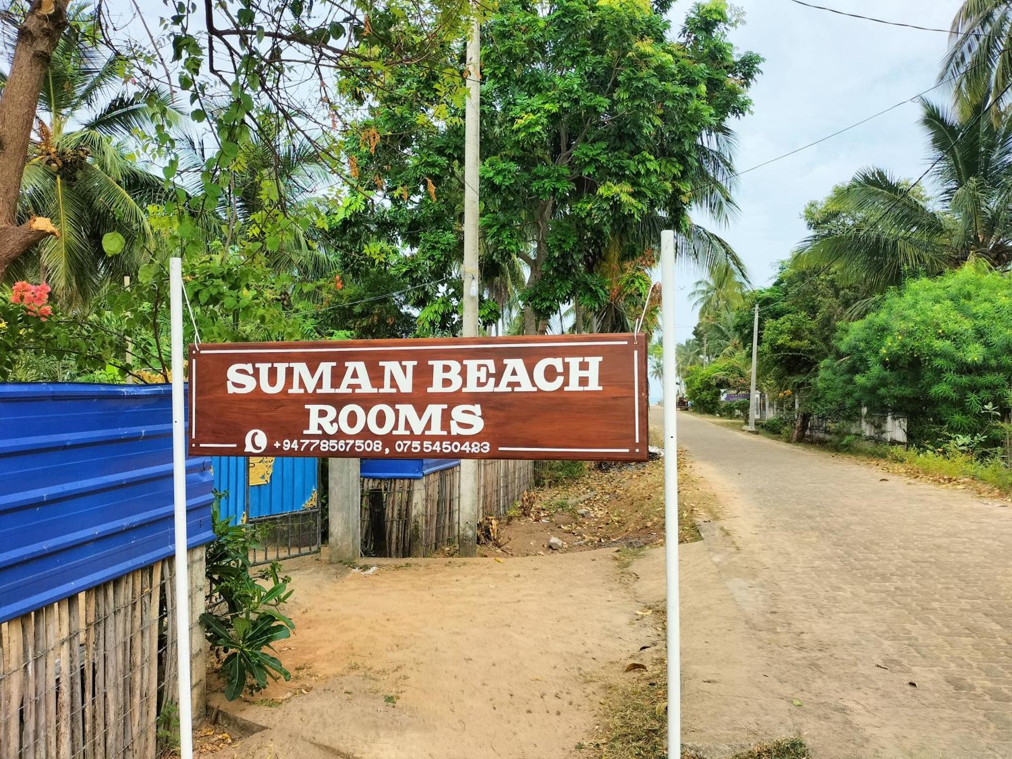 Suman Beach Rooms Nilaveli Exterior foto